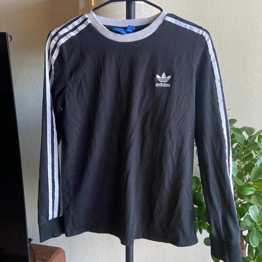 Adidas- long sleeve work out shirt